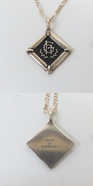 税込 グラッドハンドGLADHANDメダルペンダントトップ10Kシルバー925