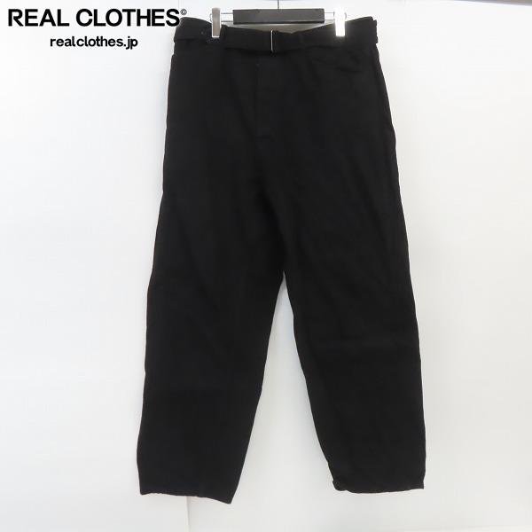 ヤフオク! - COMOLI/コモリ 22AW デニムベルテッドパンツ W03...