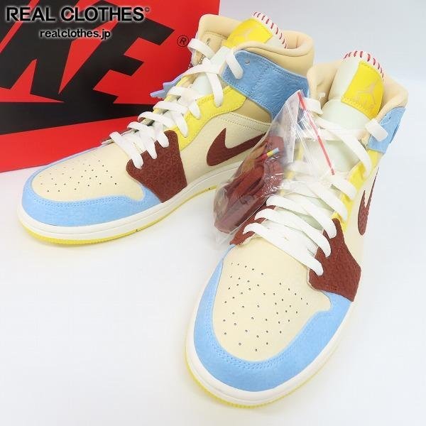 新作国産 ヤフオク! - 未使用 Air Jordan1 Mid SE FRLS APLA FEARLESS