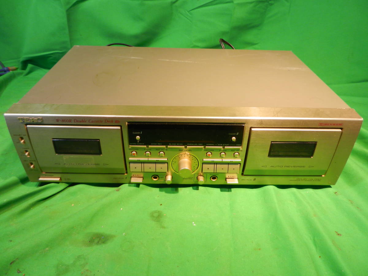 品質のいい ティアック ダブルカセットデッキ W-860R TEAC yw230209