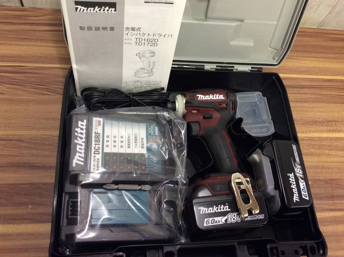 TH-6761】新品未使用 makita マキタ 充電式インパクトドライバ