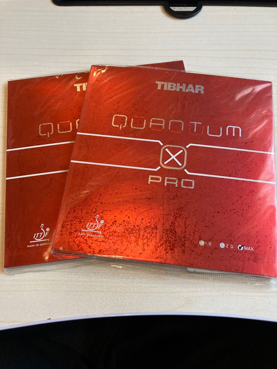 QUANTUM PRO X  黒／MAX ＋赤／MAXの 2枚セット