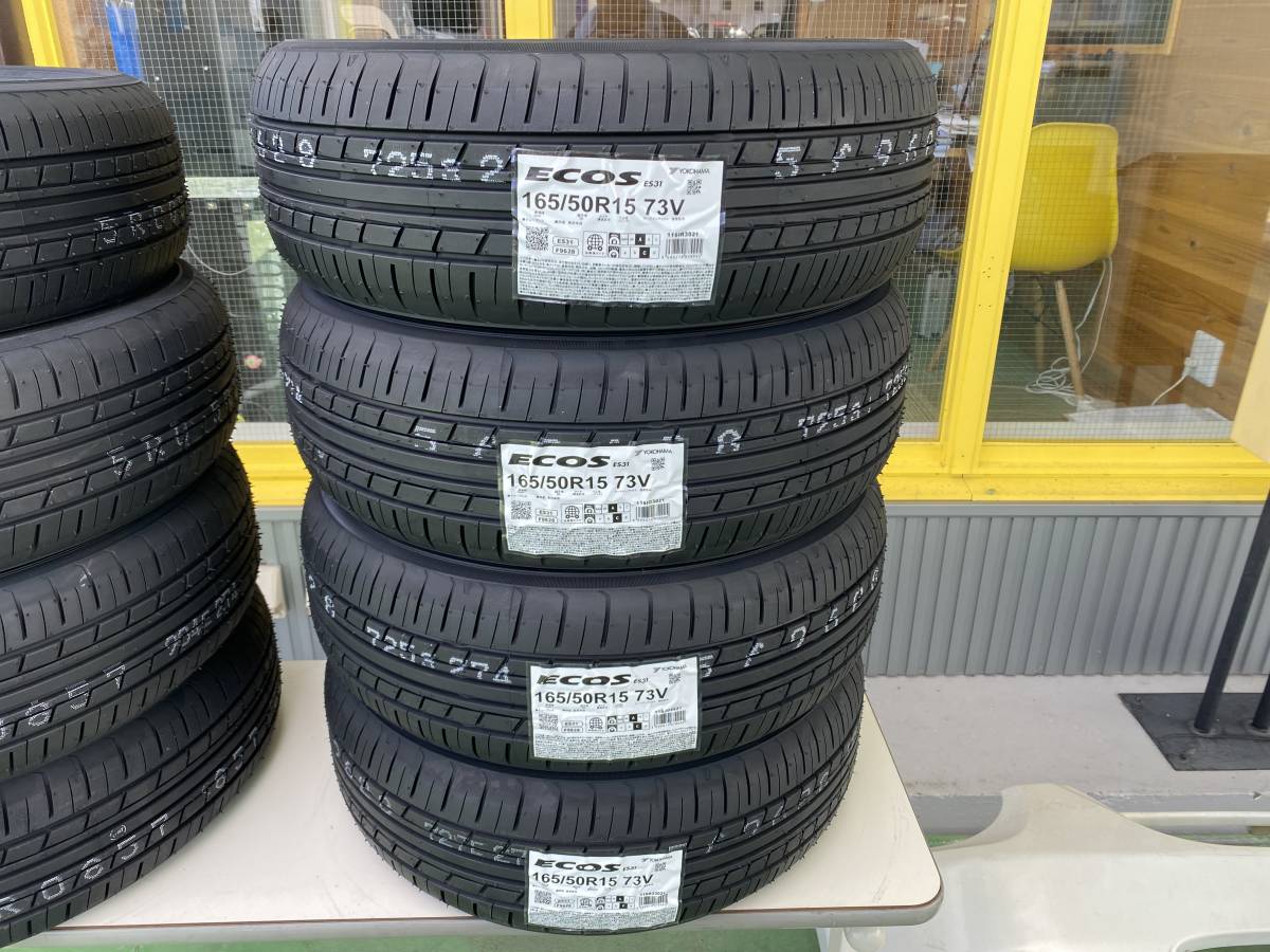新品格安 yu様専用□2022年製□ヨコハマ エコス ES31 165/55R15 4本