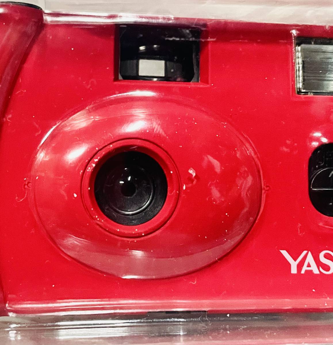 YASHICA MF-1 Camera Red フィルムカメラ レッド ヤシカの画像6