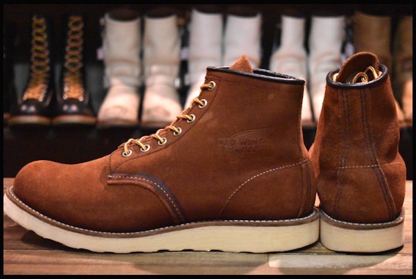 人気No.1人気No.1未使用 REDWING 8811 レッドウィング 赤茶 スエード