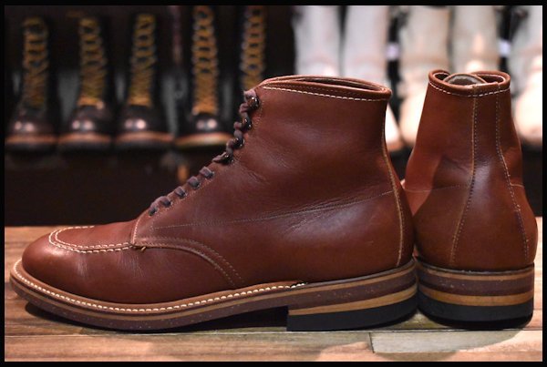 6.5D 良品 旧ロゴ】Alden オールデン 405 インディーブーツ ブラウン