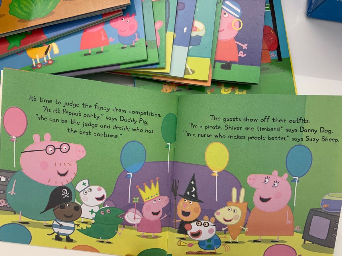 Peppa Pig ペッパピッグ 50冊 青箱付 マイヤペン対応|Yahoo Peppa Pig ペッパピッグ 50冊 青箱付 マイヤペン対応|Yahoo