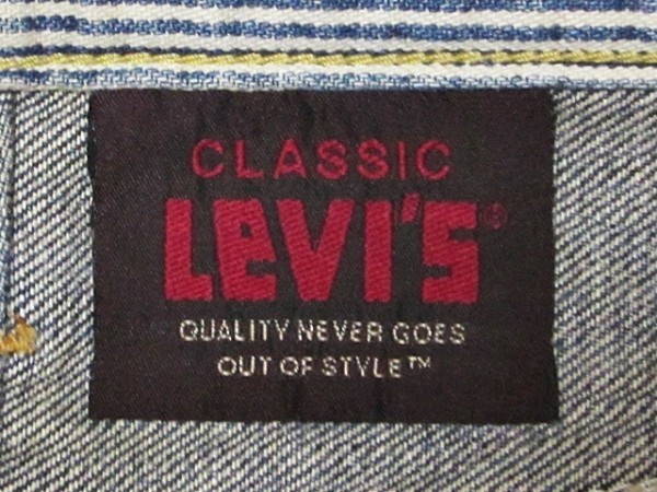 即決★Levi's★メンズW29≒76cm/ストレートデニム/リーバイスLX502-0002/限定/ダメージ加工/アメカジ/ジーンズ/ジーパン