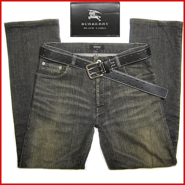 当社の バーバリーブラックレーベル ストレートデニム LABEL★W73≒76cm BLACK 即決★BURBERRY 廃盤 三陽商会 刺繍 黒 ブラック ボトムス 当社の バーバリーブラックレーベル ストレートデニム LABEL★W73≒76cm BLACK 即決★BURBERRY 廃盤 三陽商会 刺繍 黒 ブラック ボトムス