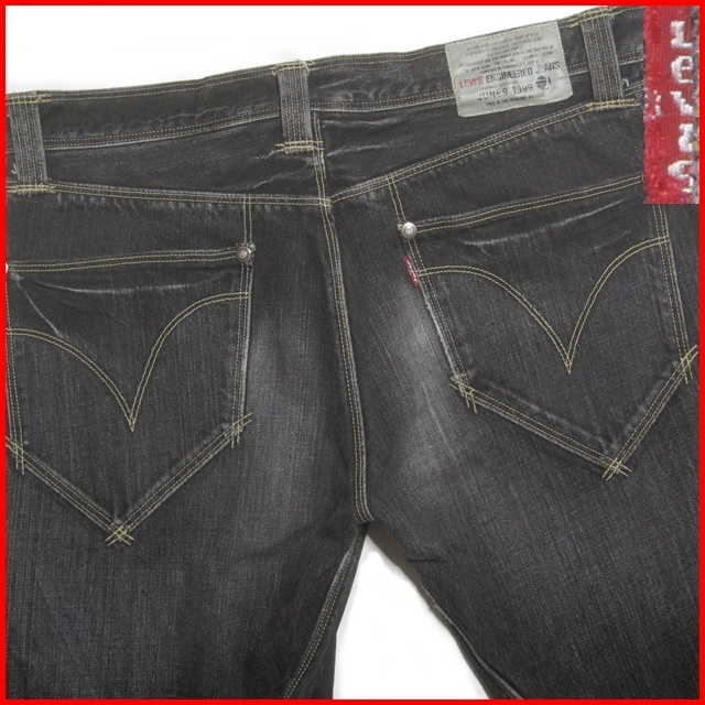 即決★Levi's★メンズW33≒86㎝ リーバイスエイジニアドジーンズ Levi's ENGINEERED JEANS EJ026-0003 立体裁断 ストレート アメカジ_画像1