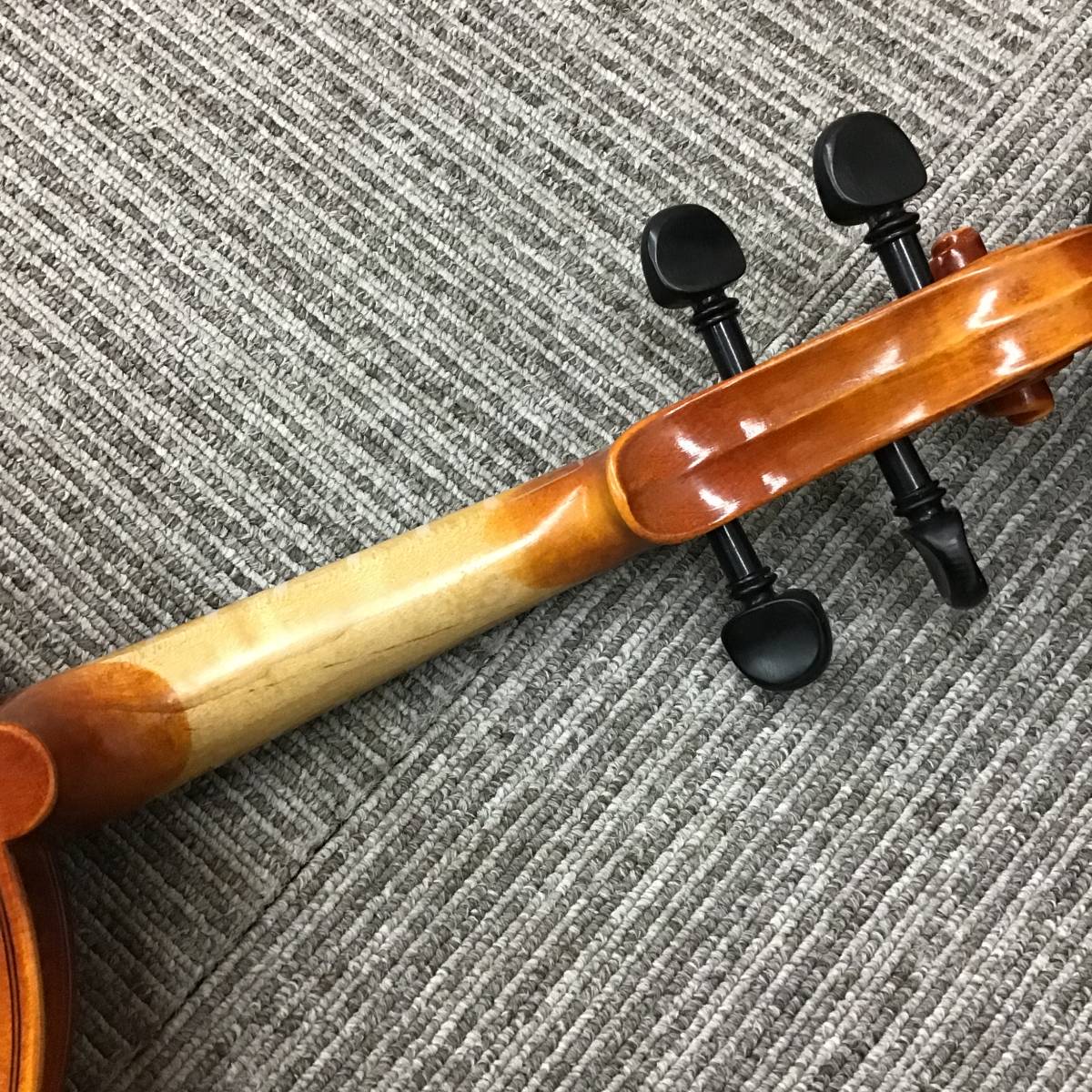 SUZUKI スズキ No.280 バイオリン ヴァイオリン 4/4サイズ 弦無し 現状品の画像10