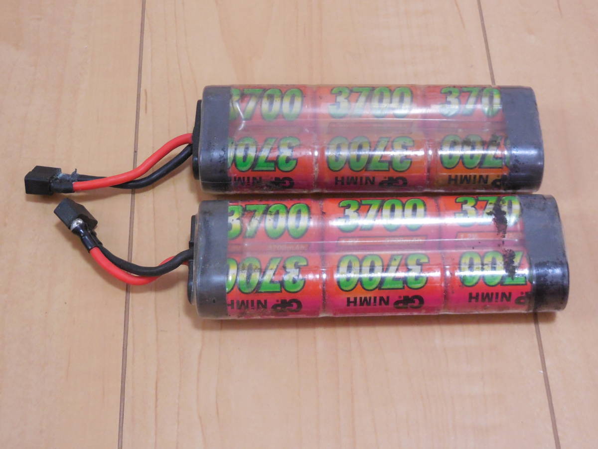 1-811 ニッケル水素バッテリー 3700mAh 7.2V NI-MH 2本