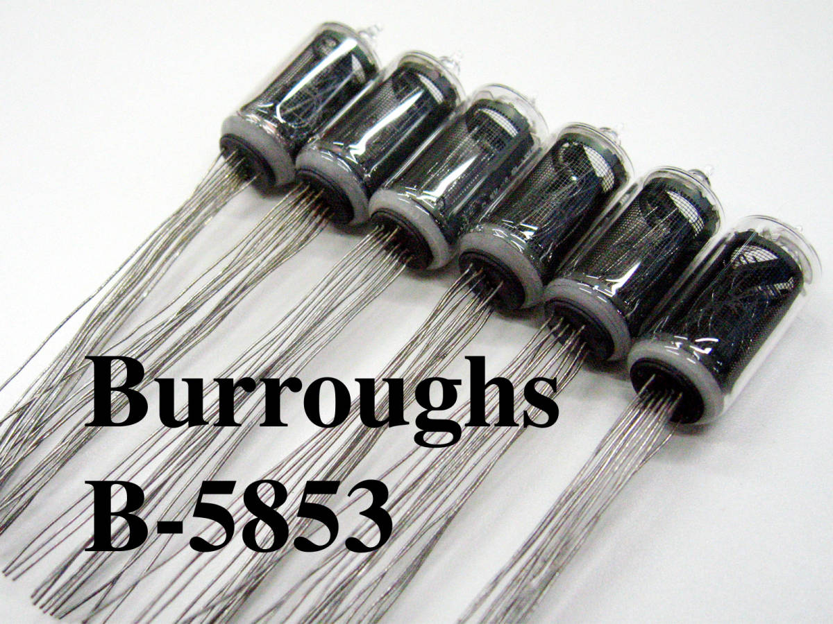 ヤフオク! - 国産ニキシー管 Burroughs B-5853 6本...