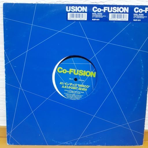 12xx　Co-Fusion Indigo RLEP039 アナログレコード_画像1