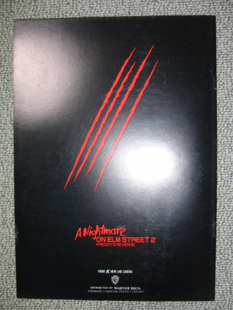  movie pamphlet [ A Nightmare on Elm Street 2freti. ..] last 1 pcs. 