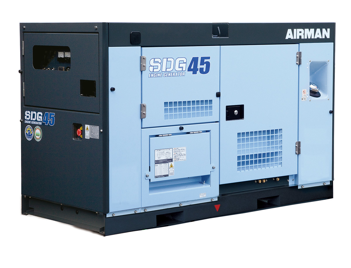 北越工業（AIRMAN）ディーゼルエンジン発電機　SDG45S-3B2