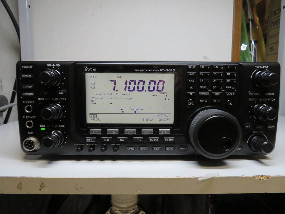 ☆アイコム ＩＣＯＭ ＩＣ－７４１０ ＨＦ～５０Ｍｈｚ オールモード