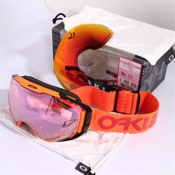 本物品質の 19-20 美品 OAKLEY jlar003 型落ち スノボ ゴーグル