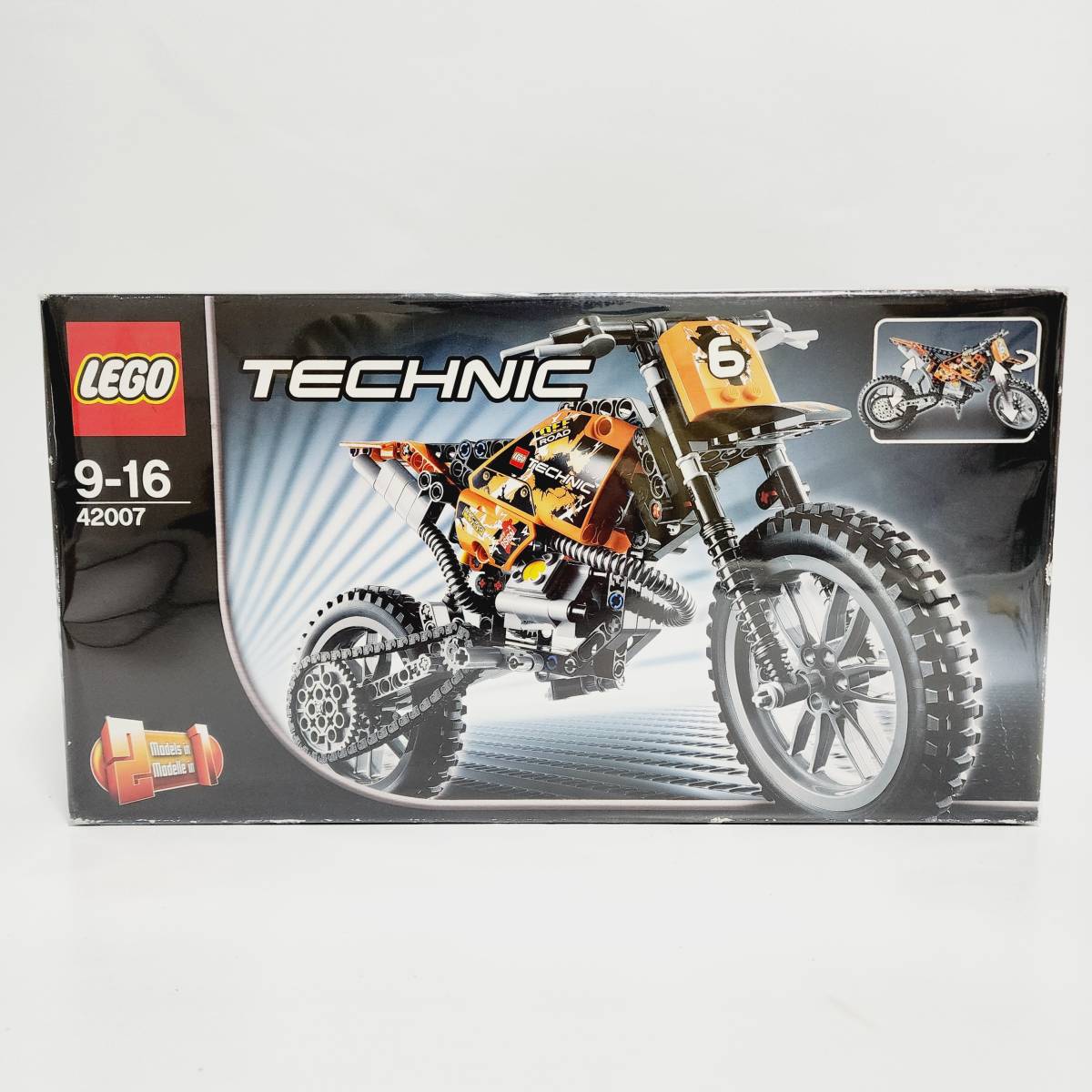 新品未開封】LEGO 9-16 42007 モトクロスバイク【1円~】-日本代購