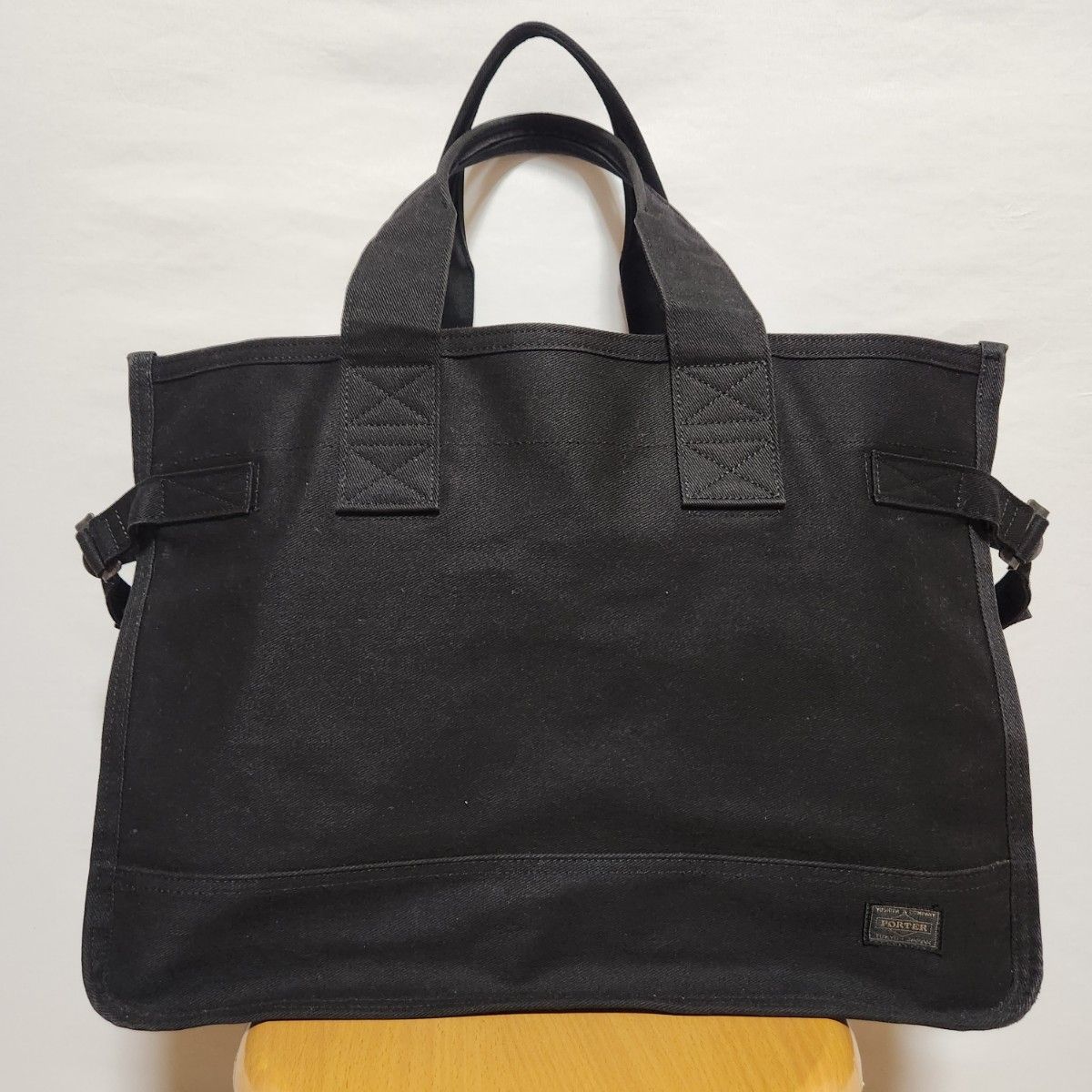 PORTER トートバッグ ステイン ブラック www.migotohonda.com.br