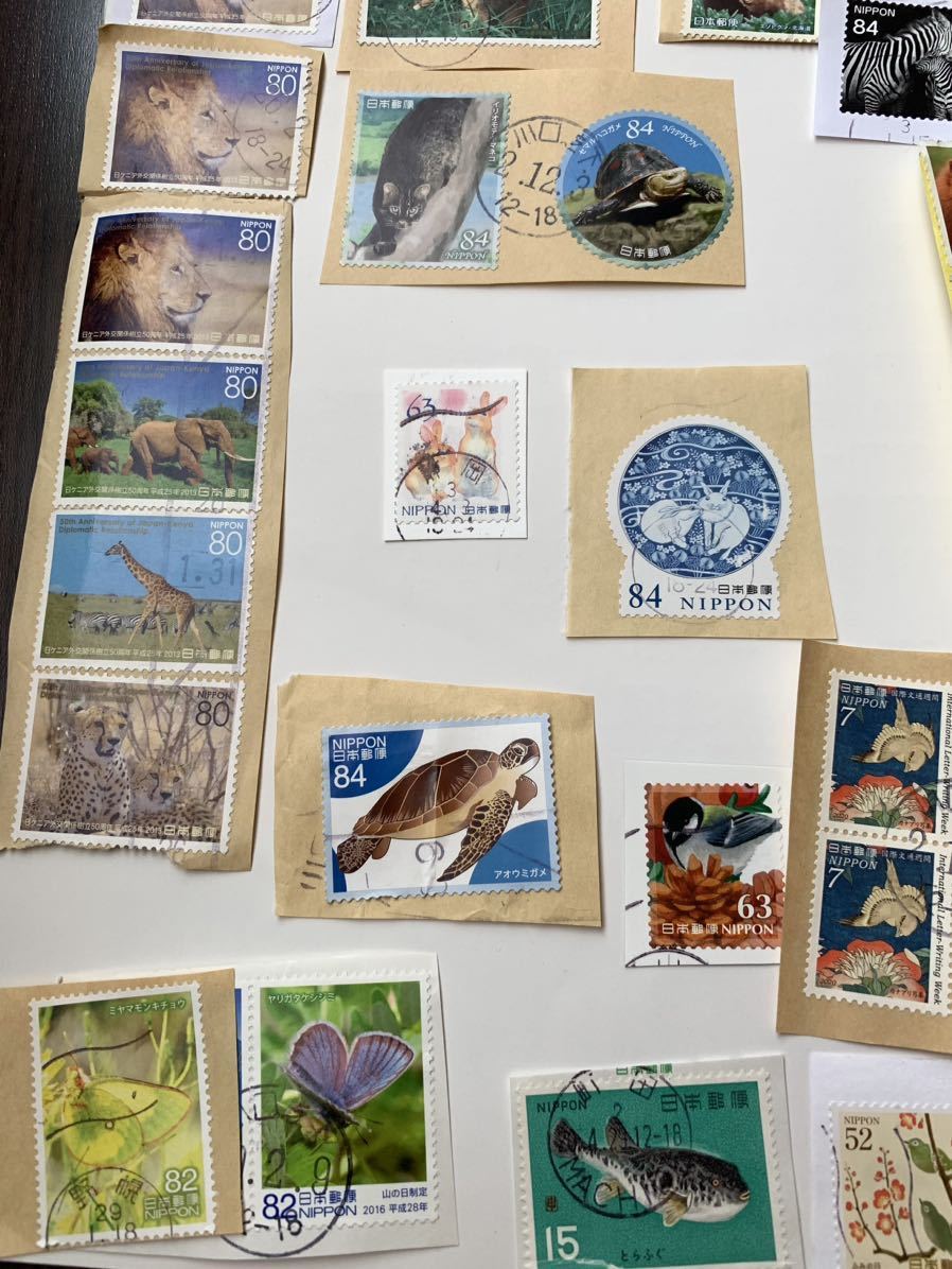 使用済み 切手 記念切手 動物、植物の画像3
