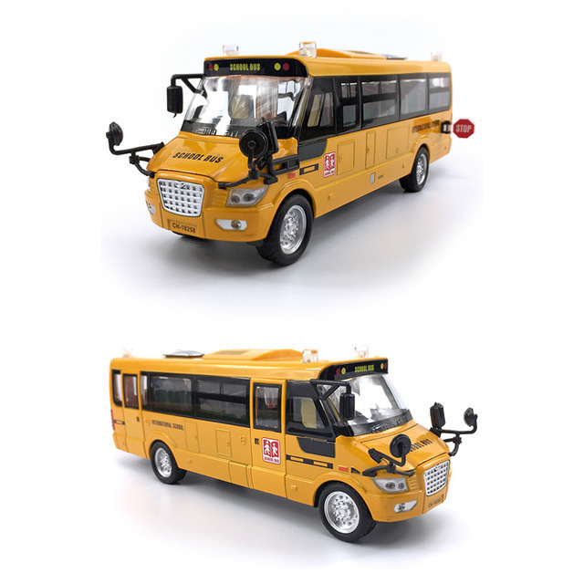  school bus! yellow toy child present vehicle birthday America 