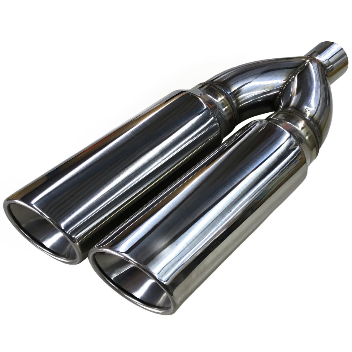 tax included 24038DSfla- chip muffler cutter muffler end stainless steel polish dual Tundra Sequoia FJ Cruiser prompt decision immediate payment 