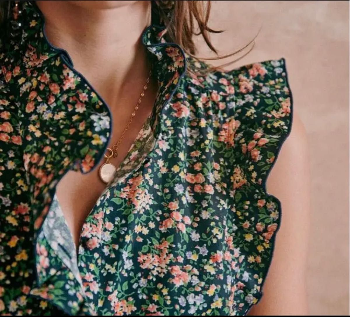 セザンヌ SZANE sezane 花柄ブラウス トップス レディースファッション