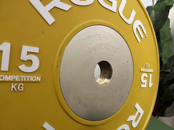 綺麗【ROGUE ローグ バンパープレート15Kg×2 計30Kg KG COMPETITION