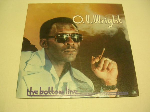 ●SOUL FUNK LP●O.V. WRIGHT/ THE BOTTOM LINE_画像1