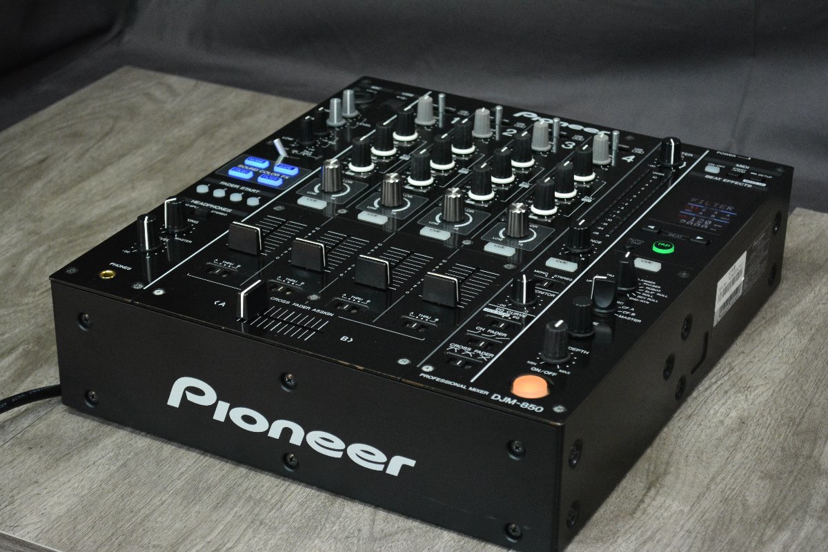 ◇s86 中古 Pioneer パイオニア DJミキサー DJM-850-K