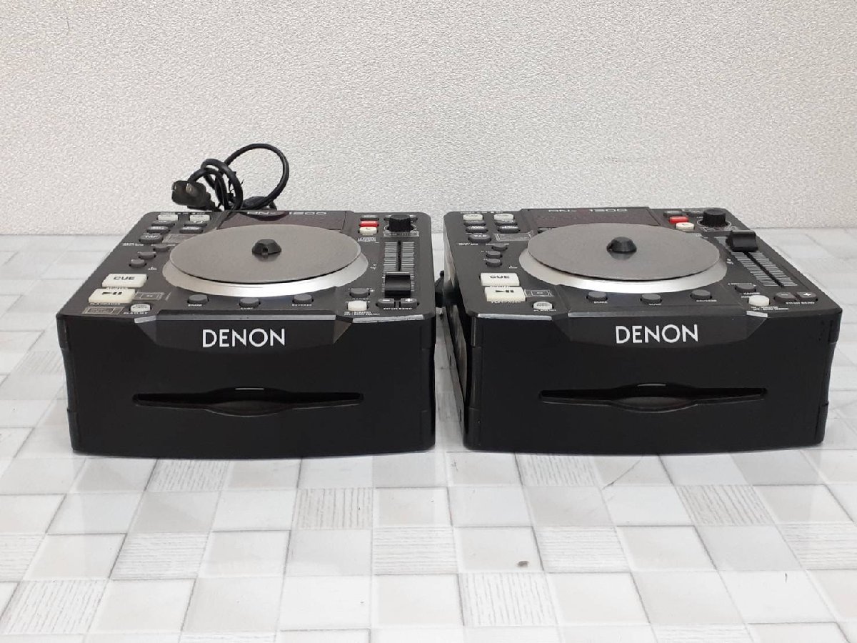 △4447　現状品　DJ機器　DJミキサー　CDJ　メディアプレーヤー&コントローラー　DENON 　DN-S1200　デノン　2点セット【通電OK】_画像3