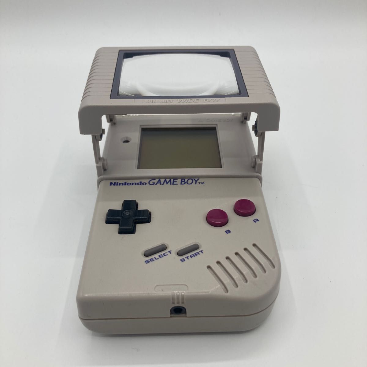 【動作確認済み】任天堂 Nintendo 初代ゲームボーイ　ゲームボーイ専用ズームアップレンズ　セット