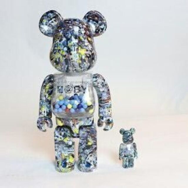 MY FIRST BE@RBRICK B@BY Jackson Pollock Studio Ver.100 MY FIRST BE@RBRICK B@BY Jackson Pollock Studio Ver.100