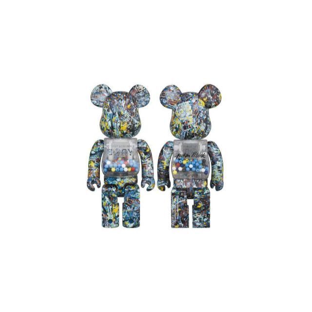 MY FIRST BE@RBRICK B@BY Jackson Pollock Studio Ver.1000％ マイ