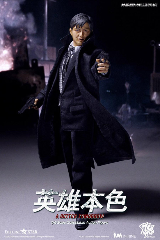 男たちの挽歌 英雄本色 マーク チョウ・ユンファ iminime rainman エンターベイ ホットトイズ 1/6 フィギュア_画像3