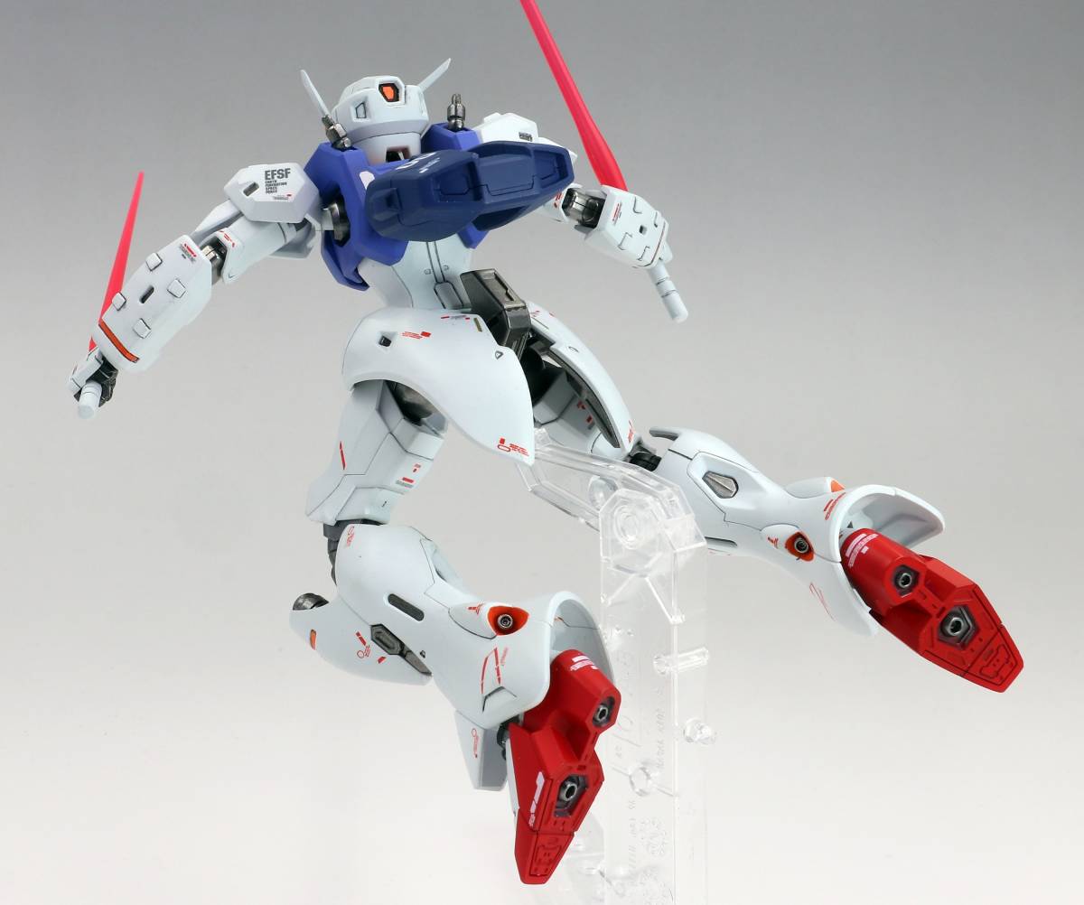 1/144　HGUC　ガンダムGP-00　エンゲージゼロ　ディテールアップ塗装済み完成品_画像9