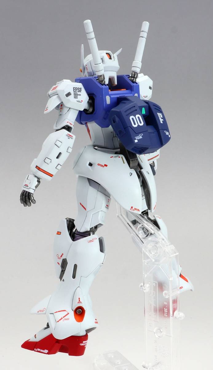 1/144　HGUC　ガンダムGP-00　エンゲージゼロ　ディテールアップ塗装済み完成品_画像6