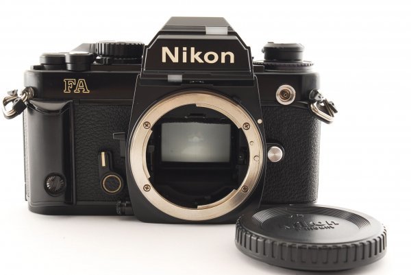 超美品 NIKON FA ブラック フィルムカメラ モルト新品交換済 Y562-