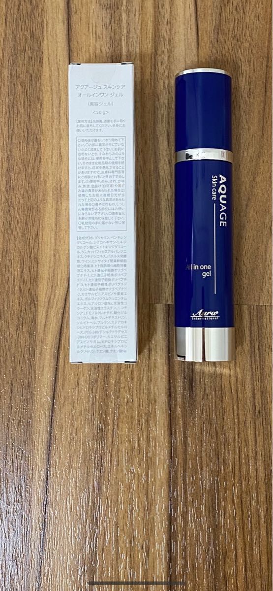 AQUAGE(アクアージュ)  幹細胞美容液　オールインワンジェル