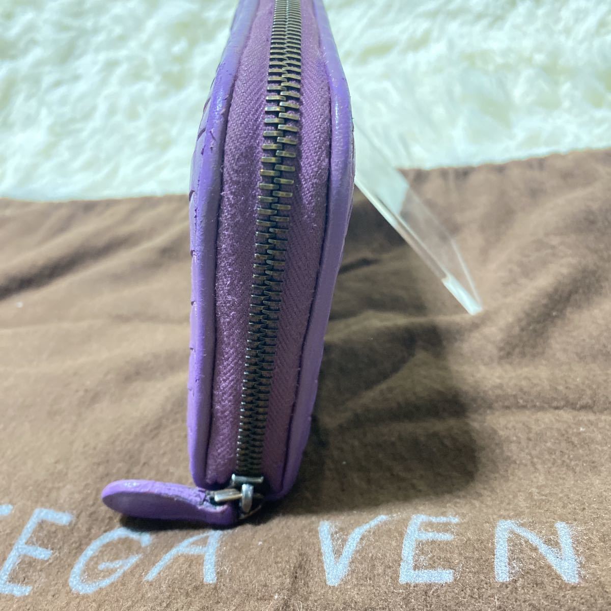 ヤフオク! - 『極美品』希少色 パープル BOTTEGA VENETA ボッ...