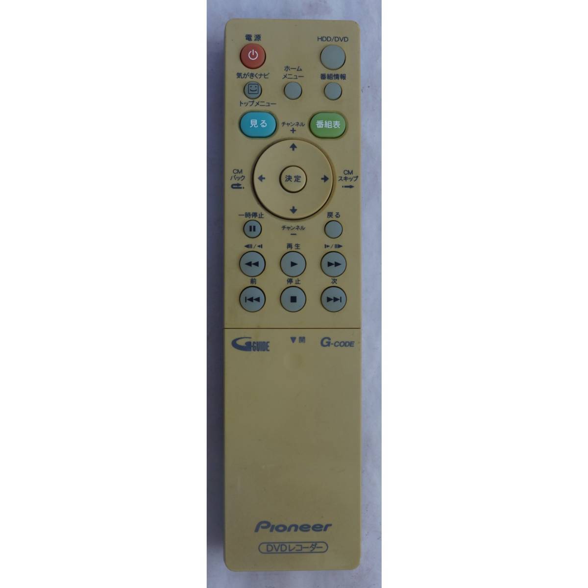  Pioneer PIONEER DVD recorder remote control VXX3100