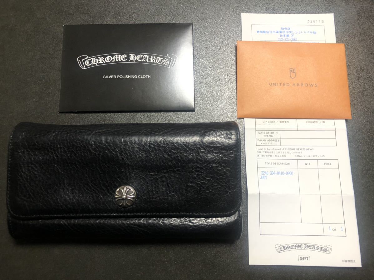 シルバー 【インボイス原本】CHROME HEARTS クロムハーツ JUDY
