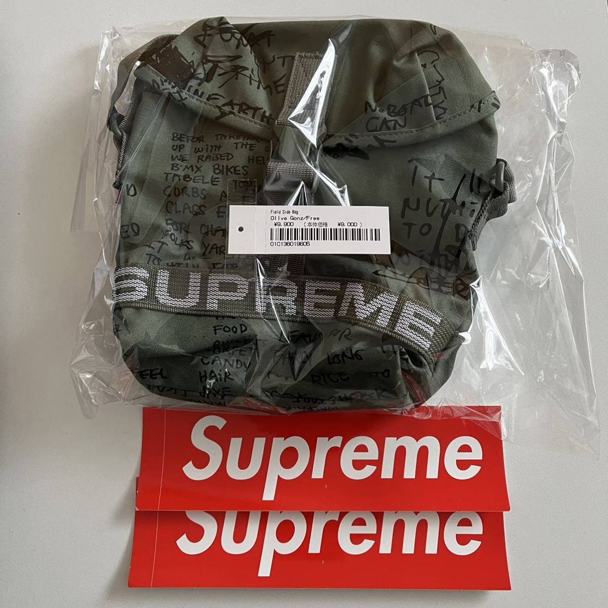新品 Supreme 23SS Field Side Bag Olive Gonz シュプリーム