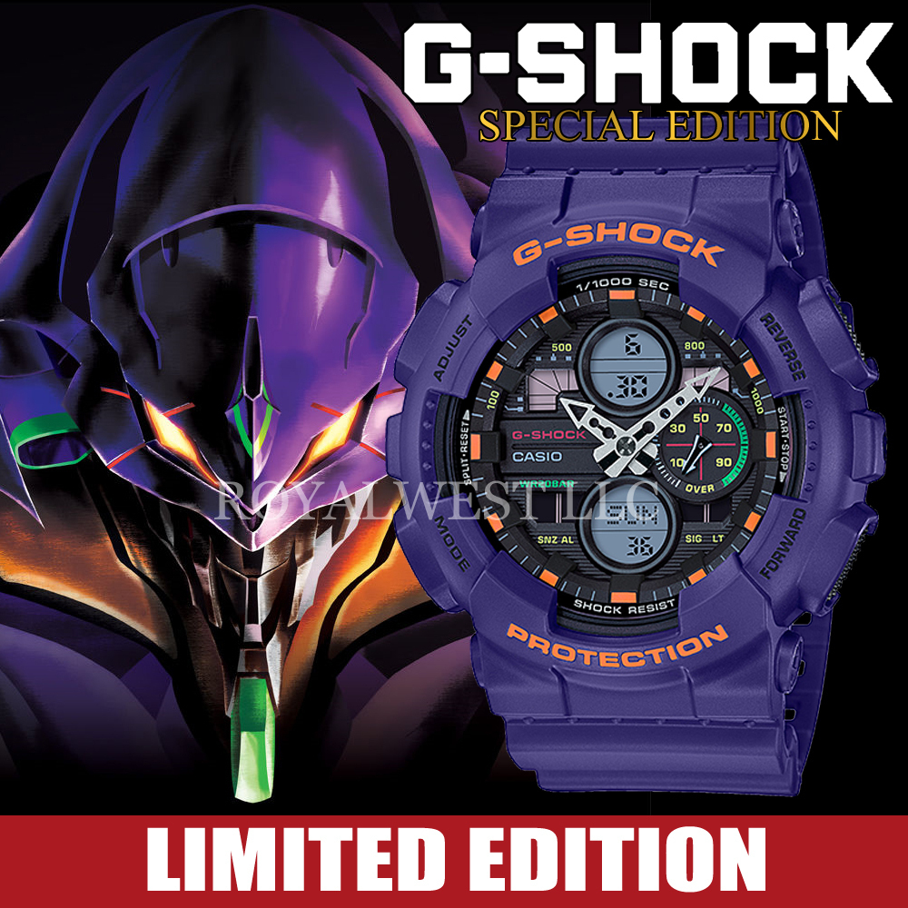 1円~×3本 通称EVA初号機カラーG-shock Gショック 美しすぎるパープル 逆輸入 新品未使用 本物200m防水メンズ腕時計カシオCASIOミリタリー_画像1