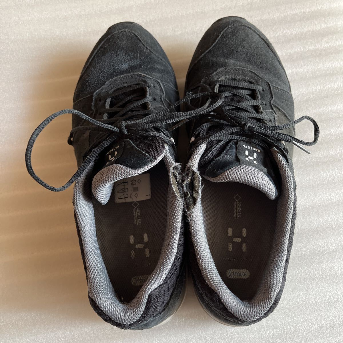 HAGLFS Haglofs совершенно водонепроницаемый Gore-Tex спортивные туфли 26.8cm GORE-TEX уличный походная обувь унисекс мужской женский 