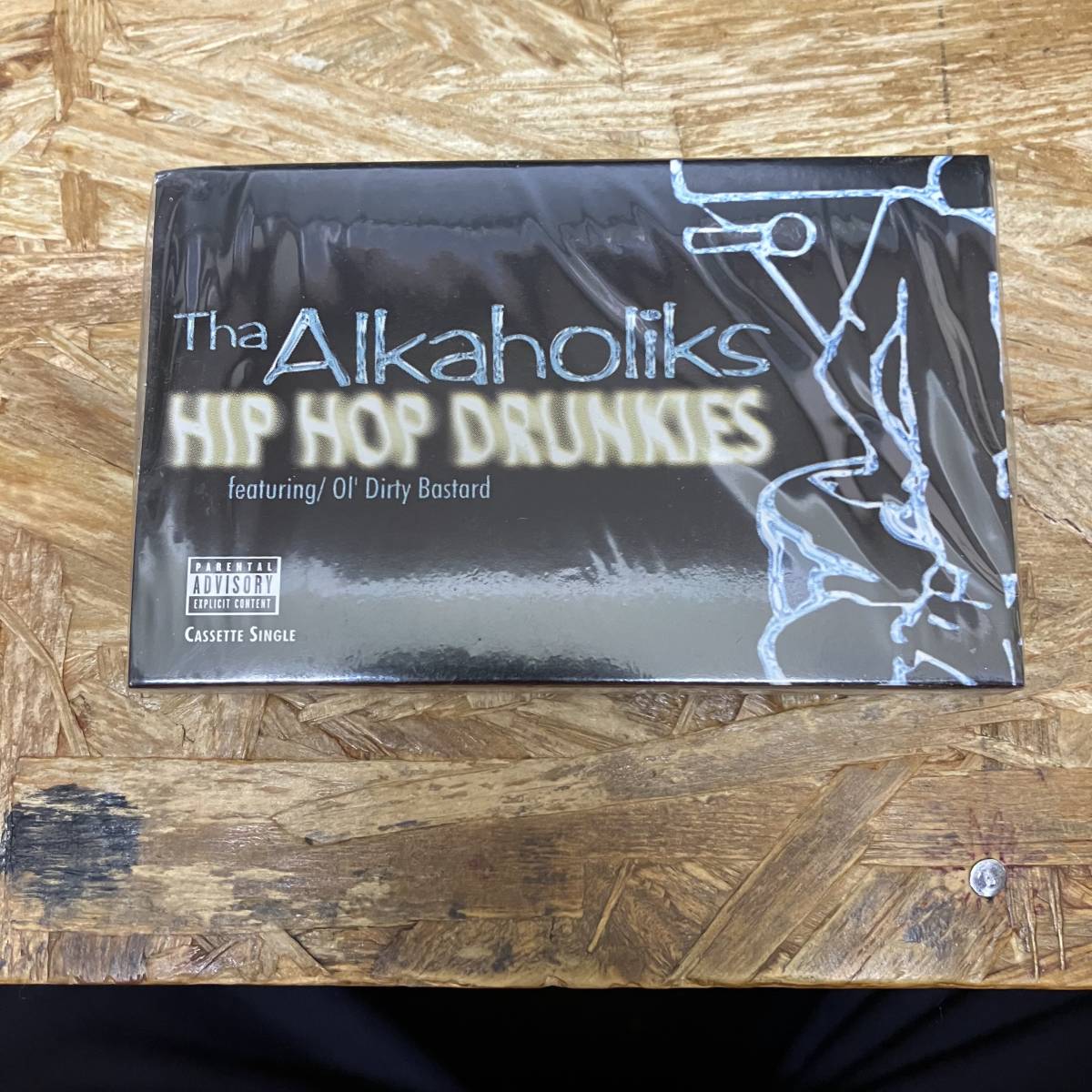 ヒ HIPHOP,R&B THA ALKAHOLIKS - HIP HOP DRUNKIES シングル! TAPE 中古品_画像1