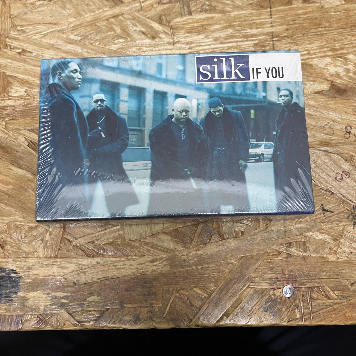 ニ HIPHOP,R&B SILK - IF YOU (LOVIN' ME) シングル TAPE 中古品_画像1