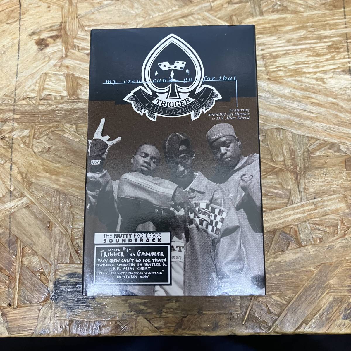 ニ HIPHOP,R&B TRIGGER THA GAMBLER - MY CREW CAN'T GO FOR THAT INST,シングル TAPE 中古品_画像1