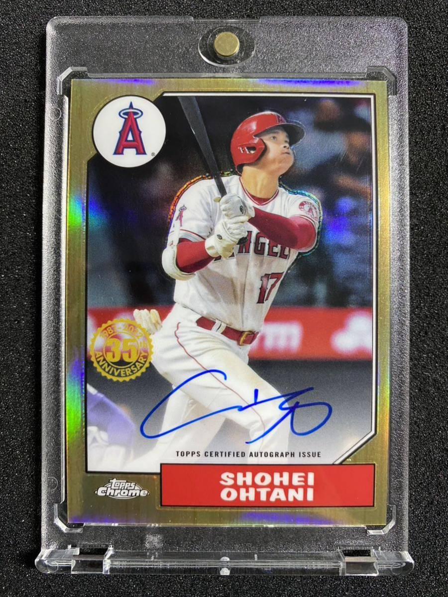 ヤフオク! - 2022 Topps Chrome 大谷翔平 直筆 サイン...